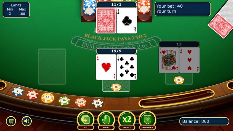 Cách Chơi Blackjack Dễ Hiểu Và Dễ Thắng Cho Newbie 4 Diễn biến của một ván blackjack tại nhà cái